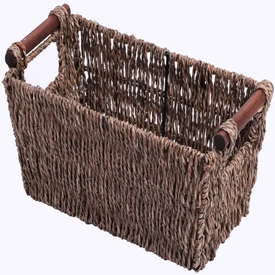 Seagrass Counter-Top Basket Great for Folded Paper Towel {1}
