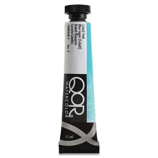 QoR Modern Watercolors - Cobalt Teal, 11 ml tube {2}