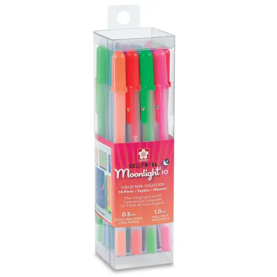 Sakura Gelly Roll Moonlight Pens -Assorted Colors, Set of 16, Bold Point {2}