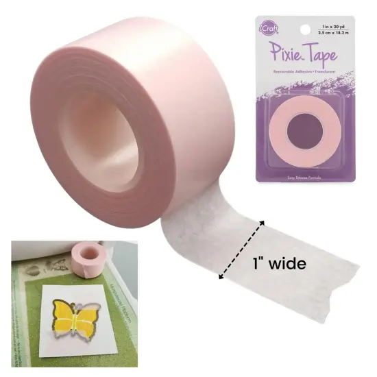 iCraft Pixie Tape Removable Tape-1"X20yd {2}