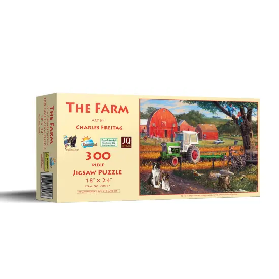 Sunsout The Farm 300 pc Jigsaw Puzzle 70957 {3}