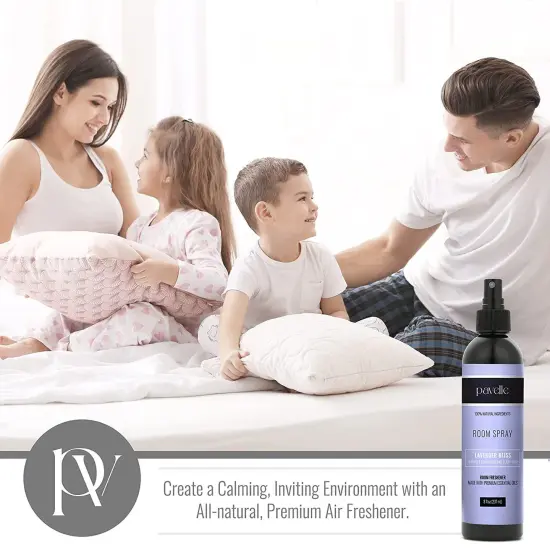 Pavelle Room Spray, Eucalyptus Essential Oil Non Toxic Air Freshener, 8 fl. oz (237ml) {5}