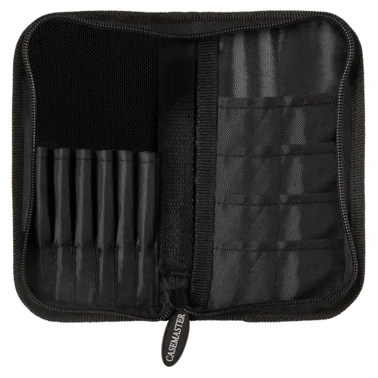 Casemaster Deluxe Black Nylon Dart Case {3}