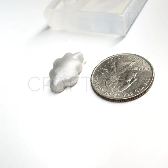 Cloud Cabochon 2D Jewelry Silicone Mold(A8) {3}