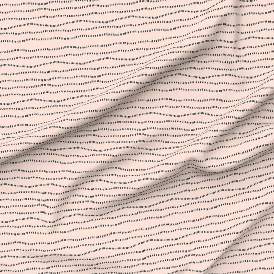 Various Fabrics by the Yard or Fat Quarter Pink Abstract Modern Hand Drawn Lines Waves Moody Wonky Painted Textured Rustic Mark Making Small Scale Custom Printed Fabric by Spoonflower {6}