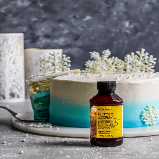 LorAnn Oils Bakery Emulsion Baker's Choice Variety Pack - Almond, Cinnamon Spice, Hazelnut, Butter Vanilla, Lemon and Coconut - 4 ounce bottles {4}