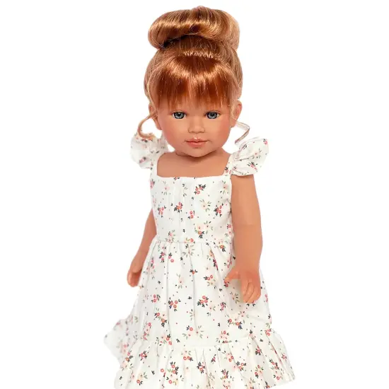Southern Floral Dress Fits 18" Girl Dolls - Kennedy and Friends Dolls and Life as My Dolls {1}