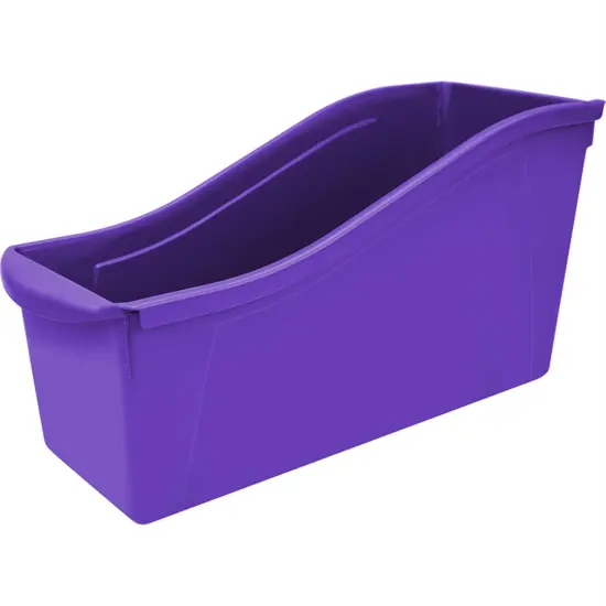 Large Book Bin, Purple {1}
