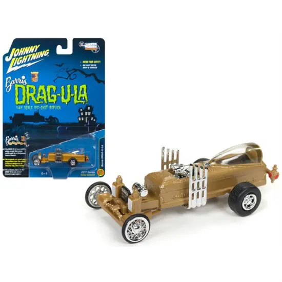 The Barris Dragula "Hobby Exclusive" 1/64 Diecast Model Car By Johnny Lightning {1}
