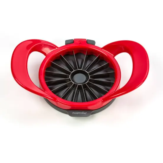PrepWorks by Progressive Dishwasher Safe 16-Slice Thin Apple Slicer and Corer with Attached Safety Cover {1}
