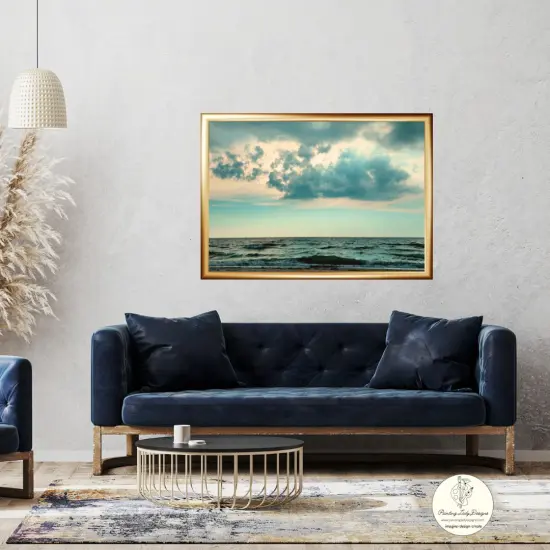 Stormy Sea Art paper for Decoupage and Mixed Media (Large) {3}