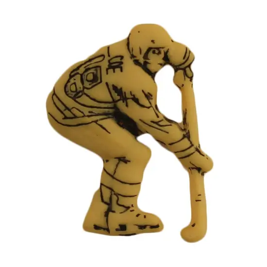 Buttons Galore and More Bulk Buttons - Hockey Player - 100 Buttons {1}