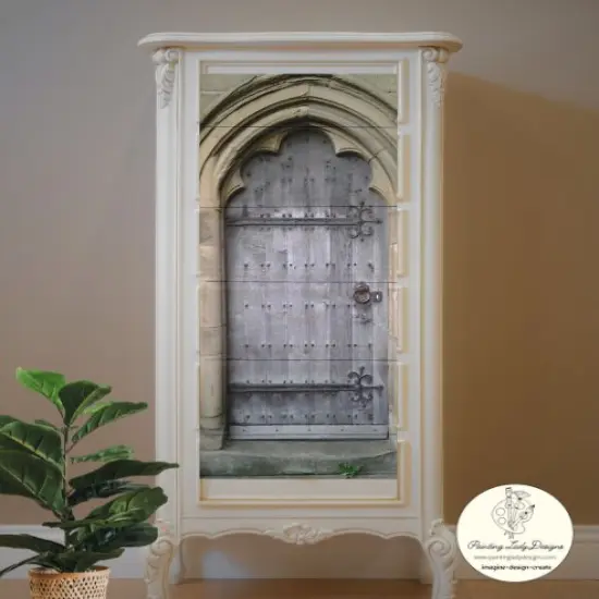 Door at St George's - Art paper for Decoupage and Mixed Media {3}