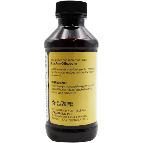 LorAnn Oils Alcohol-Free Vanilla, 4 ounce {2}