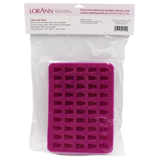 LorAnn Oils Silicone Gummy Bear Molds, 2-Pack {2}