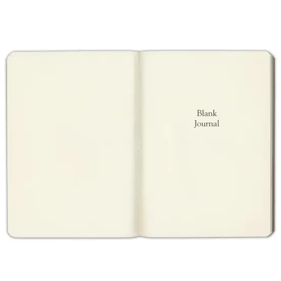 Gallery Leather Blank/Sketch Journal - 192 Pages, Softcover, For Drawing, Sketching, Writing, Work & Travel - 8 x 5.5 Acadia Navy {6}