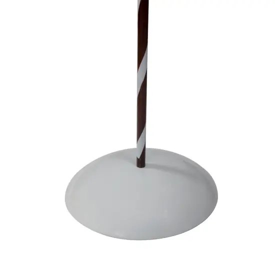 Northlight Solar-Powered North Pole Light Up Lantern Post Christmas Sign - 49.75" Red {5}