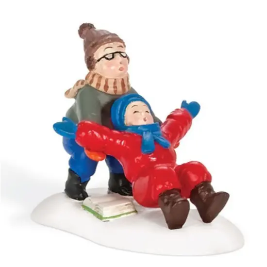 Department 56 2" Red and Blue Ralphie to the Rescue Christmas Figurine {3}