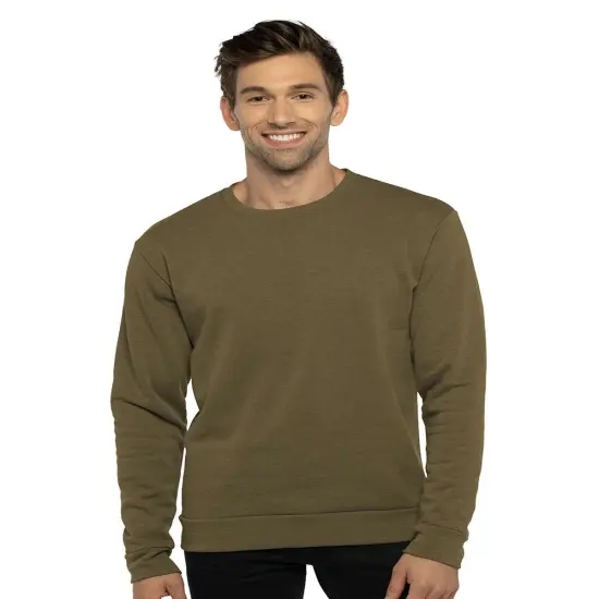 Unisex Malibu Crewneck Sweatshirts | RADYAN&reg; Hthr military green {1}