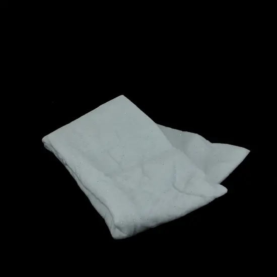 Northlight White Glitter Artificial Powder Snow Christmas Drape 36" x 60" {4}