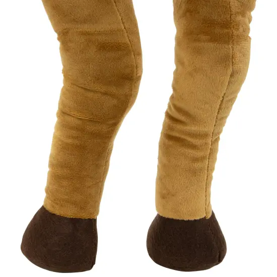 Northlight 20" Plush Hanging Reindeer Legs Christmas Decoration Brown {7}