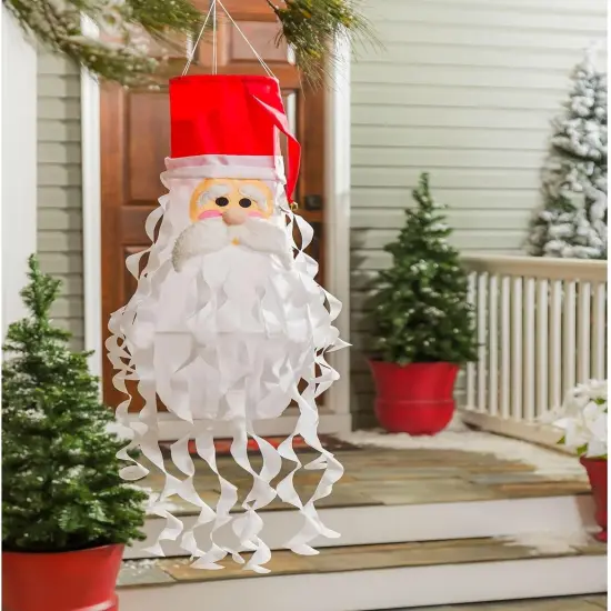 Santa 3D Windsock 36 Inches Long {1}