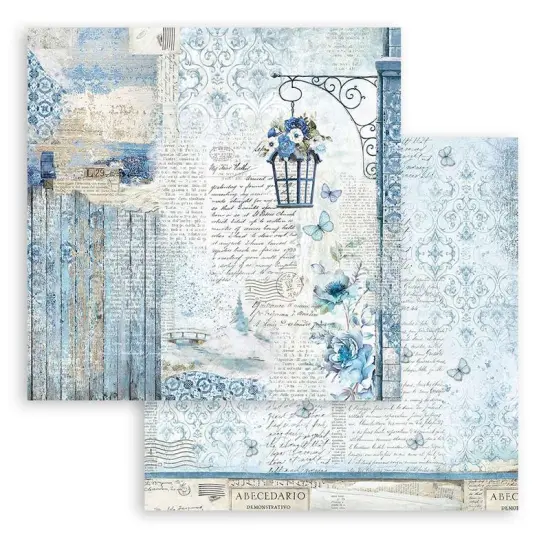 Blue Land Stamperia Double-Sided Paper Pad {6}