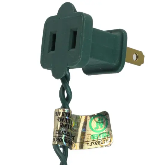 Brite Star Mini Christmas Light Set - Clear - 49.6ft - Green Wire - 100ct {4}