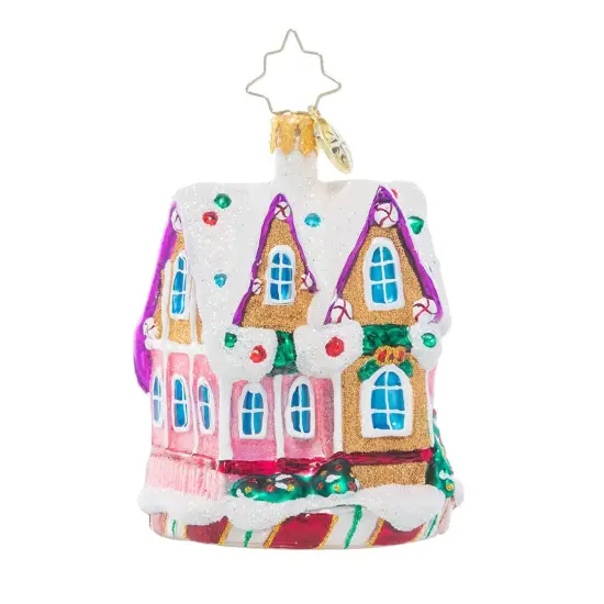 Christopher Radko Christopher Radko Marvelous In Mint Gem Glass Christmas Ornament 1021038 White {4}