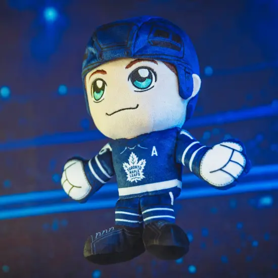 Bleacher Creatures Toronto Maple Leafs Mitch Marner 8" Kuricha Sitting Plush {2}