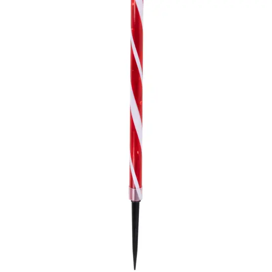 Northlight LED Lighted Candy Cane Outdoor Pathway Markers - 28" - Set of 8 Red {6}