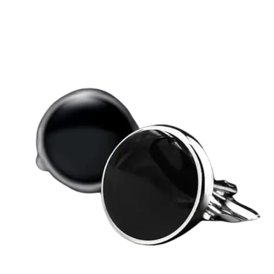 Kitcheniva Stainless Steel Classic & Elegant Cufflink {1}