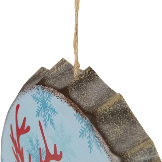 Northlight 12" Blue and Red Happy Holidays Christmas Wall Decor {5}