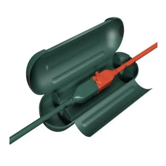 Stanley Stanley EZ Protect Box Outdoor Power Cord Connection Protector Green {4}