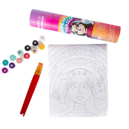 Paint by Number Craft Kit for Girls Stocking Stuffer - Kids Crafts {4}