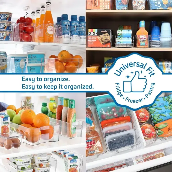 StorageBud Fridge Bins Set {4}