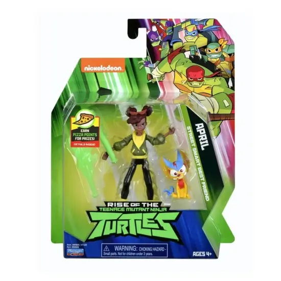 Rise of the Teenage Mutant Ninja Turtles April O'Neil Action Figure {3}