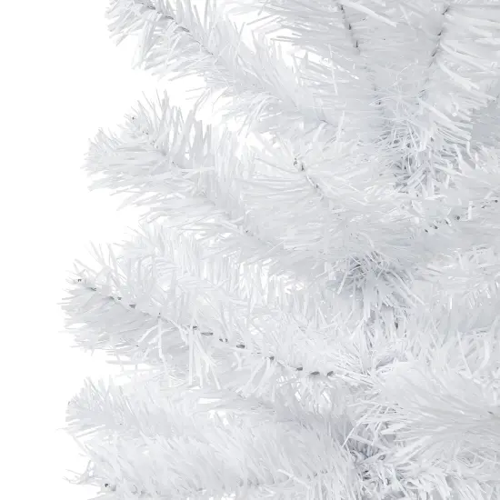 Northlight 24" White Balsam Pine Mini Artificial Christmas Tree - Unlit {4}