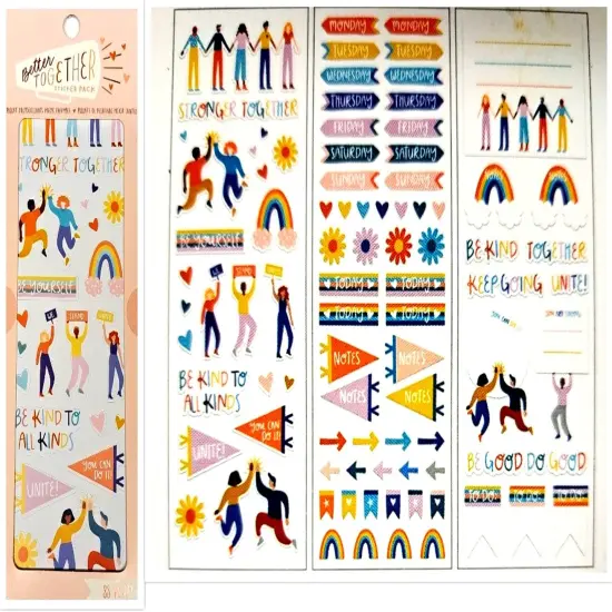 American Crafts Togetherness Planner Sticker Pack {1}