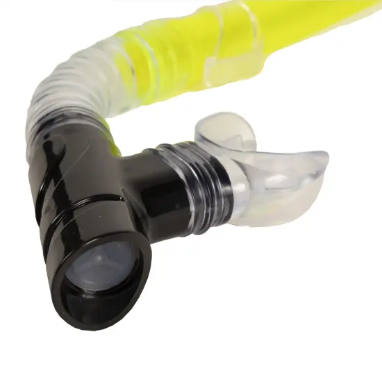 Swim Central Neon Yellow Sea Searcher Thermotech Mask and Snorkel Set for Youth and Adults {5}