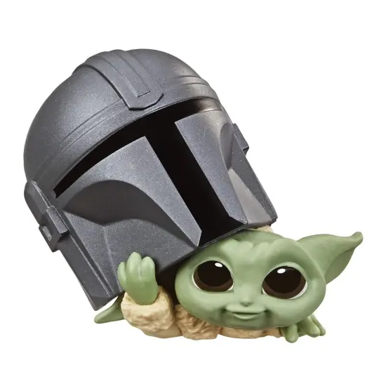 STAR WARS The Bounty Collection Series 3 The Child Figures 2.25-Inch-Scale Helmet Peeking, Datapad Tablet Posed Toys 2-Pack, Ages 4 and Up {6}