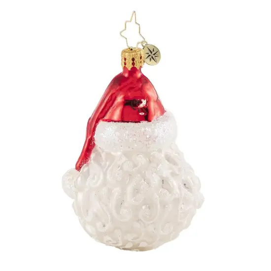 Christopher Radko Christopher Radko Classic St. Nick Gem Glass Christmas Ornament 1020647 White {4}