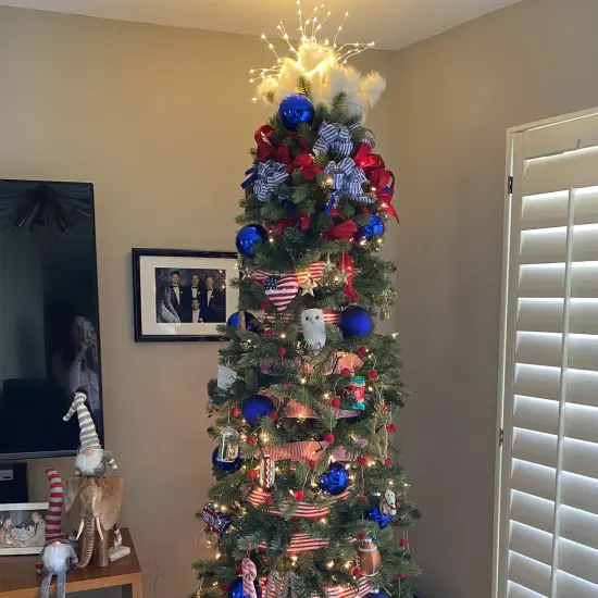 Northlight 2-Finish Glass Christmas Ball Ornaments - 4" (100mm) - Royal Blue - 4ct {6}