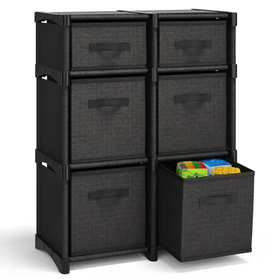 Nestl Cube Storage Organizer Black {1}