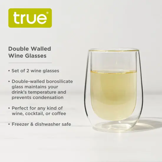 Double-Walled Wine Glasses: Elegant Temperature Control {4}