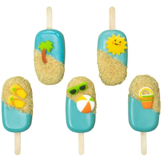 Summer Fun Assortment Dec-Ons&reg; Decorations 12ct {2}