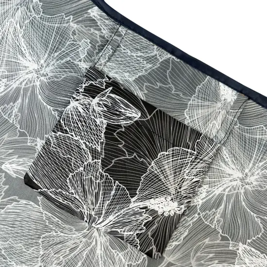 Wrapables Large & Small Foldable Tote Nylon Reusable Grocery Bags, Set of 2, Gingko {4}