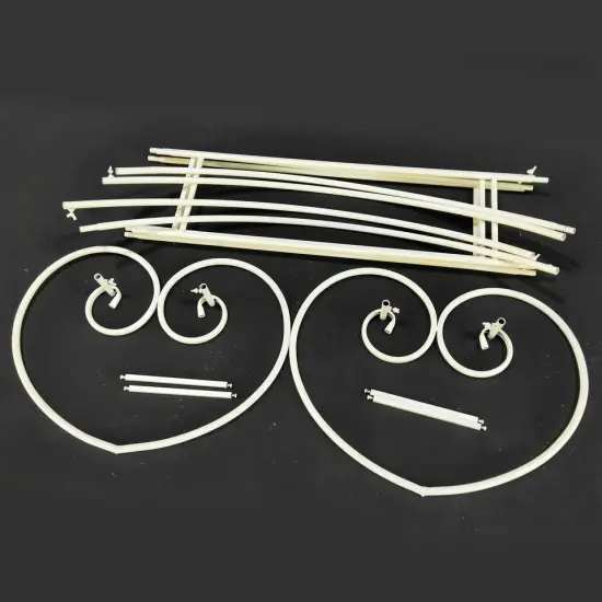 7.5Ft Lightweight Metal Arch Wedding Garden Bridal Party Arbor Arches Prom Decor {4}