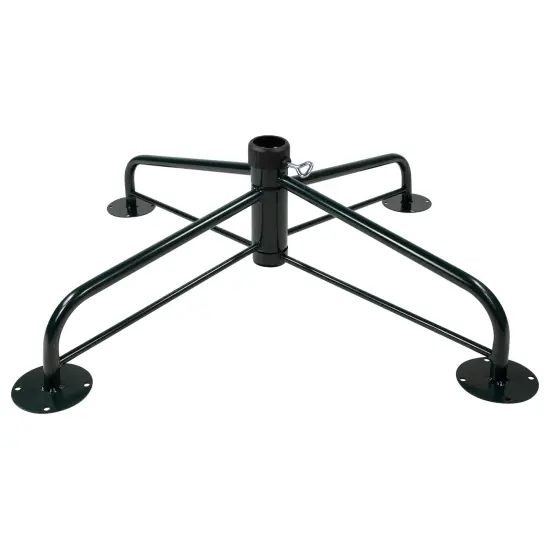 Northlight 36" Folding Green Metal Tree Stand for 9'-14' Artificial Trees with 2" Pole Diameter {4}