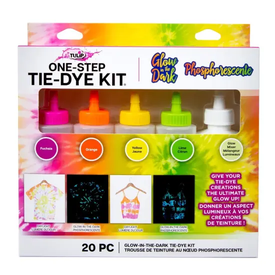 Tulip Glow-in-the-Dark 4-Color Tie-Dye Kit {1}